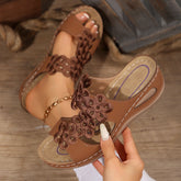Women's Summer Wedge Sandals – New Fashion Comfort Design for Casual Wear