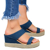 Damen Wedges Sandalen