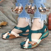 DAMEN KEILABSATZ SANDALEN