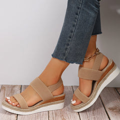 Damen Wedges Sandalen