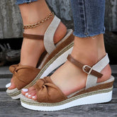 BOHO BLISS WEDGE-SANDALE