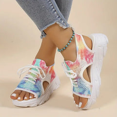 DAMEN KEILABSATZ SANDALEN