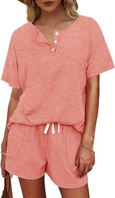 Zweiteiliges Freizeit-Outfit für Damen