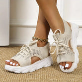 DAMEN KEILABSATZ SANDALEN