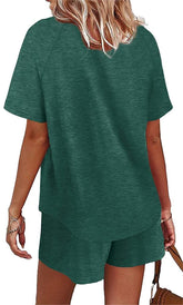 Zweiteiliges Freizeit-Outfit für Damen