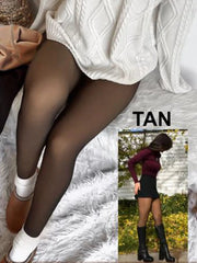 🔥MAGIC Bare-Leg Look Fleece Lined Tights☁️