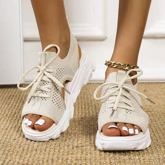 DAMEN KEILABSATZ SANDALEN
