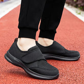 Verstellbare orthopädische Schuhe für geschwollene Füße – Einfaches Anziehen