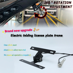 Electric Motorcycle License Plate Holder
