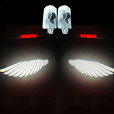 Auto-Türleuchten mit Engelflügel-Motiv