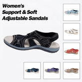 Damen Sandalen – Stützend, bequem und verstellbar