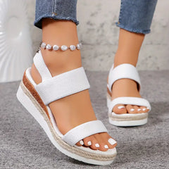 Damen Wedges Sandalen