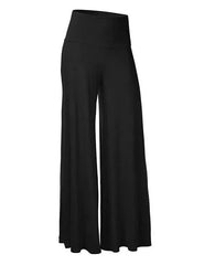 High-Waist Yoga-Hose Bootcut Ausgestelltes Bein Bauchkontrolle 4-Wege-Stretch Schnelltrocknend
