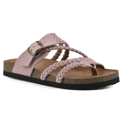 Women’s Braided Cork Sandals – Comfortable Wide Fit Summer Shoes