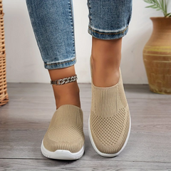 Atmungsaktive Walking-Schuhe aus Strick für Damen – Leichter Komfort zum Hineinschlüpfen