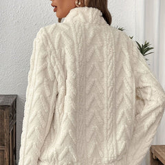 Half-Zip Fuzzy Sweatshirt π | Cloud-Soft + Roomy Pockets β Comfy Daily/Lounge