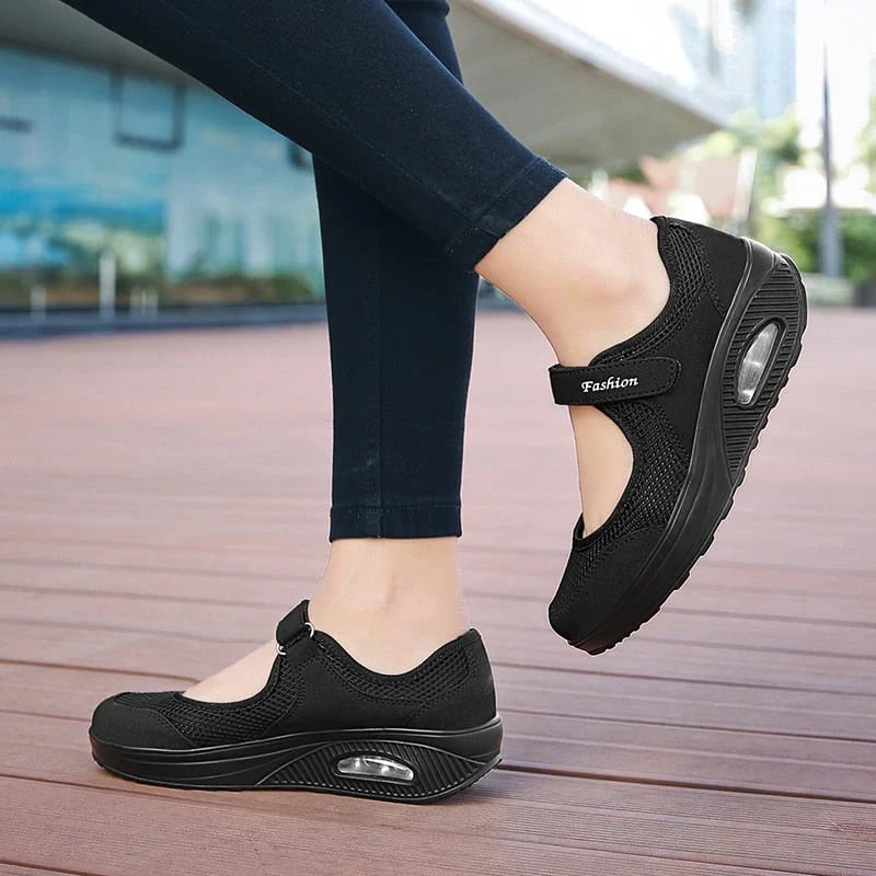 Dehnbare atmungsaktive leichte Walkingschuhe