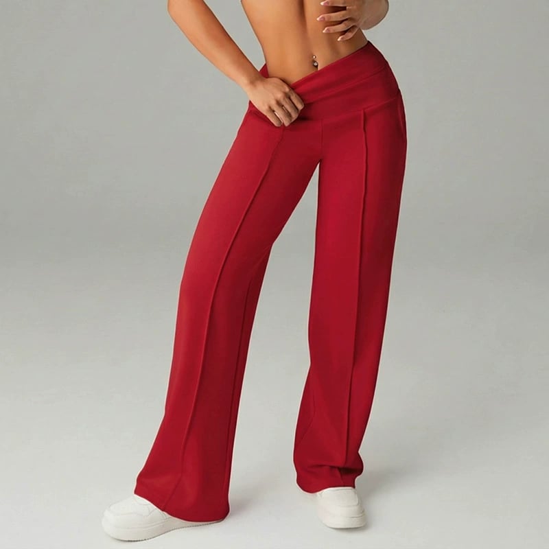 💥50K+ SOLD💕Women's Plain Loose Straight Leg Pants