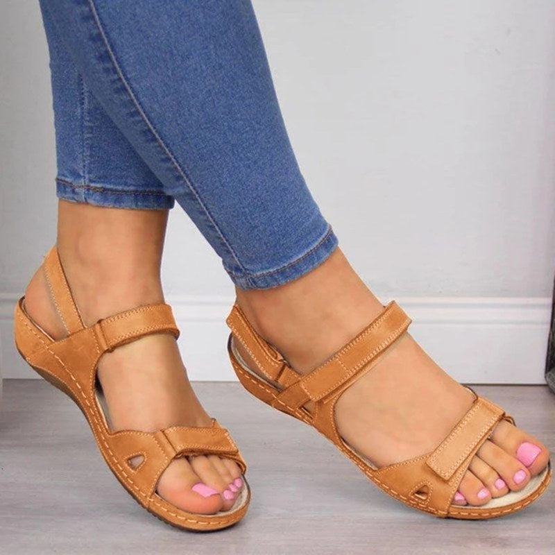 Premium Damen-Sandalen aus Kunstleder