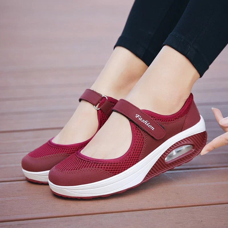 Dehnbare atmungsaktive leichte Walkingschuhe