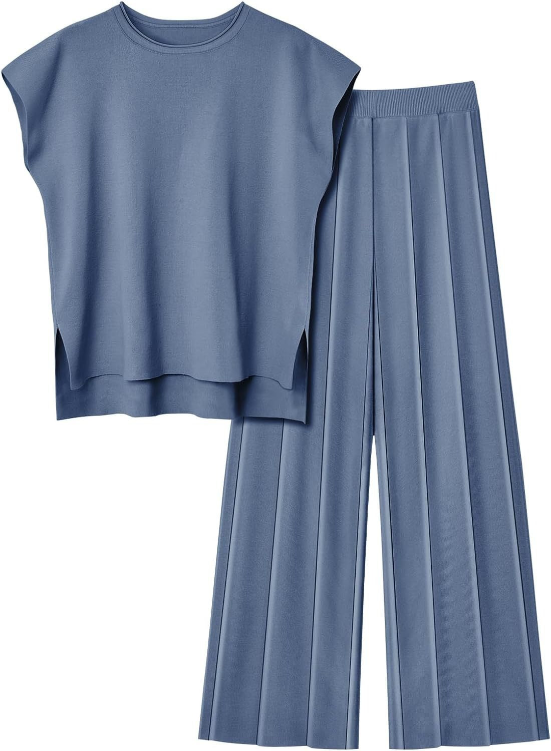 Zweiteiliges Strick-Loungewear-Set für Damen (2 kaufen, kostenloser Versand)