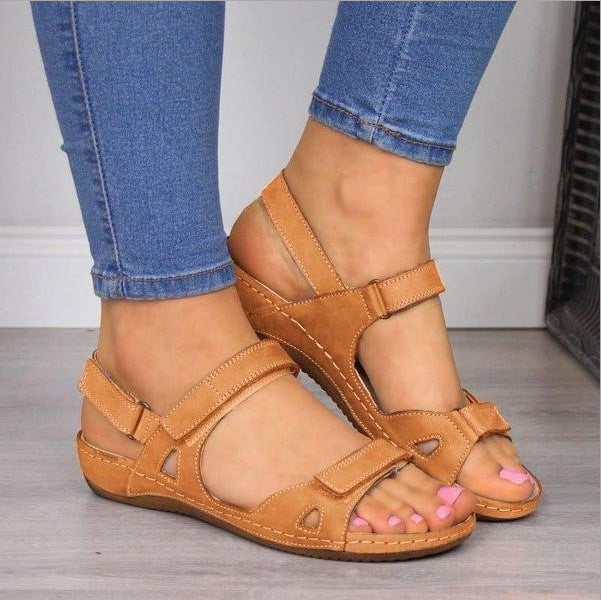 Premium Damen-Sandalen aus Kunstleder