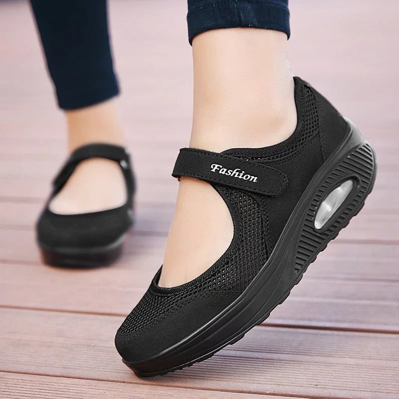 Dehnbare atmungsaktive leichte Walkingschuhe