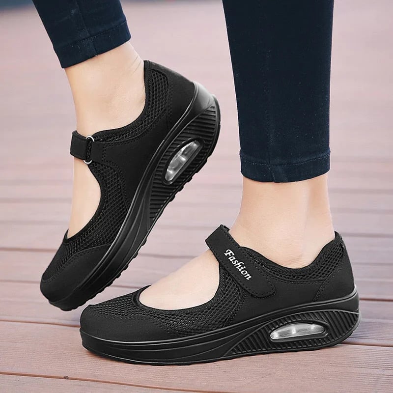 Dehnbare atmungsaktive leichte Walkingschuhe