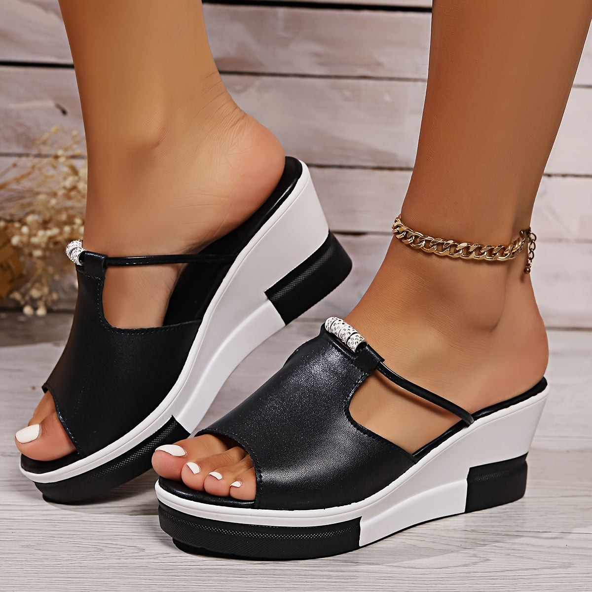🔥Bestseller🔥Bequeme orthopädische Plateau-Sandalen für Damen!