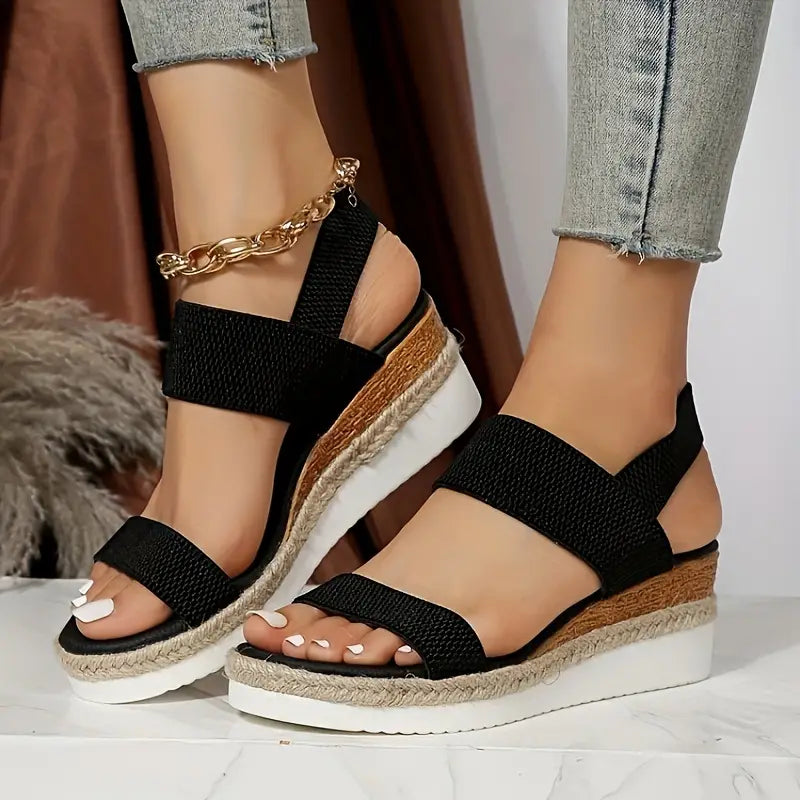 Damen Wedges Sandalen