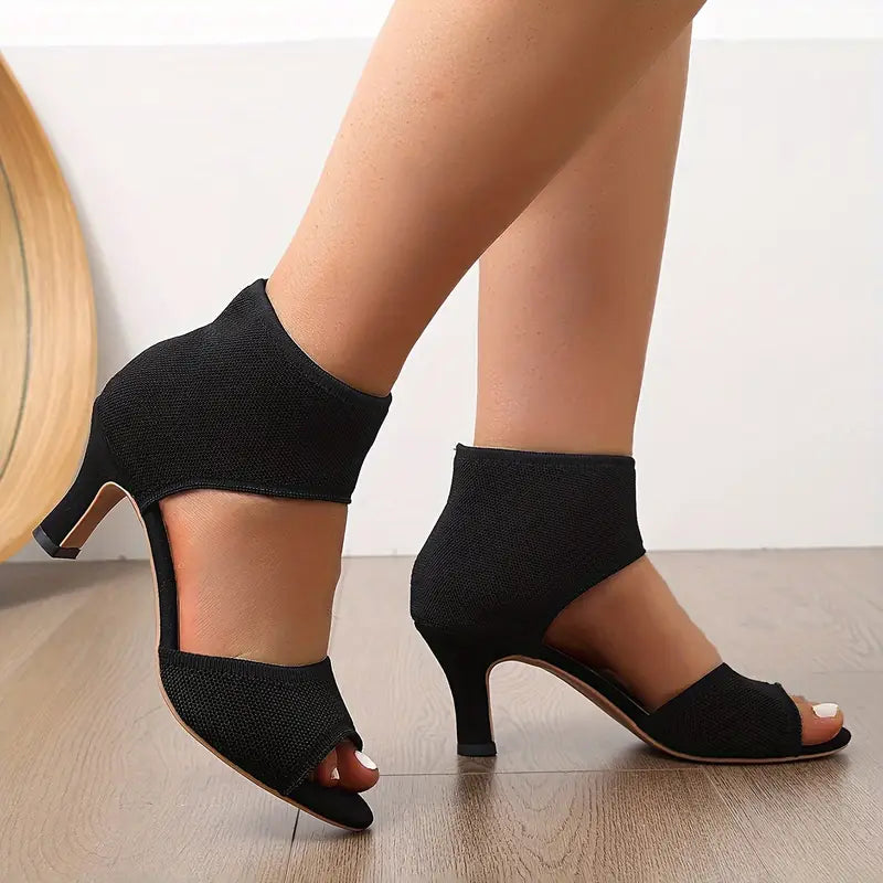 ❤️High Heel mit elastischem Riemen