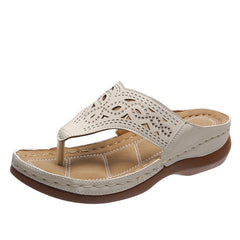 Orthopädische Flip-Flops mit weicher Sohle