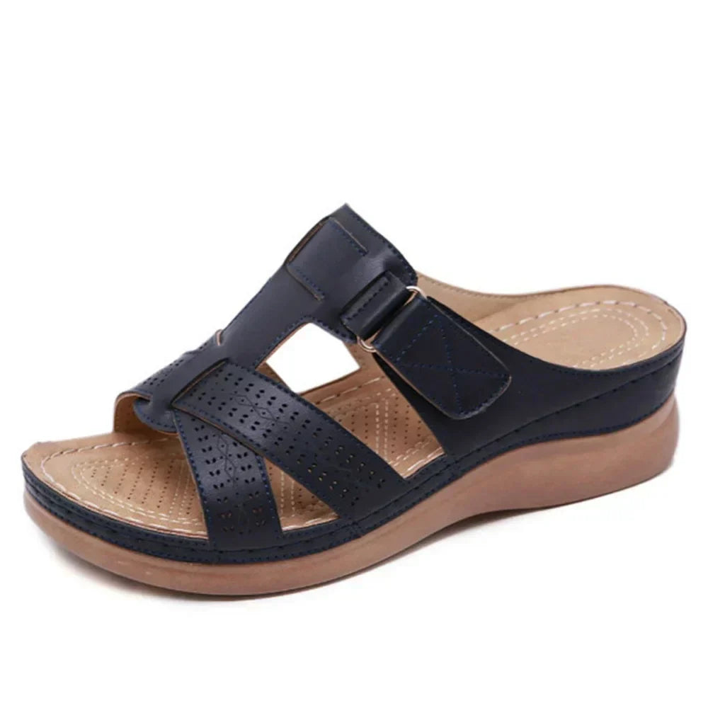 Premium Bequeme Vintage Zehenstegsandale
