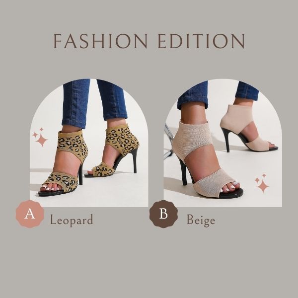❤️High Heel mit elastischem Riemen