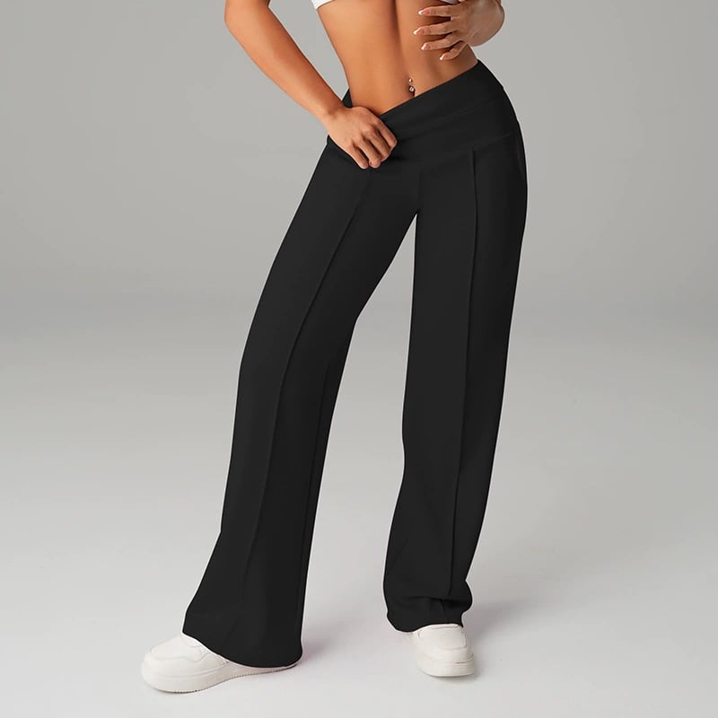 💥50K+ SOLD💕Women's Plain Loose Straight Leg Pants