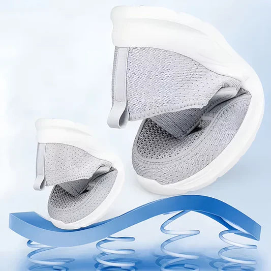 Verstellbare orthopädische Schuhe für geschwollene Füße – Einfaches Anziehen