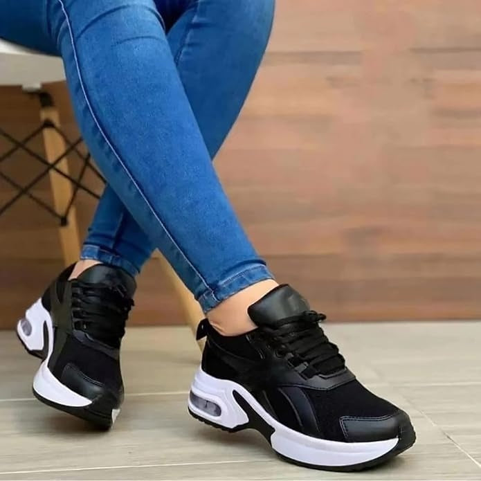 Orthopädische Luftkissen-Walking-Schuhe für Damen – Leichte und bequeme Sneaker