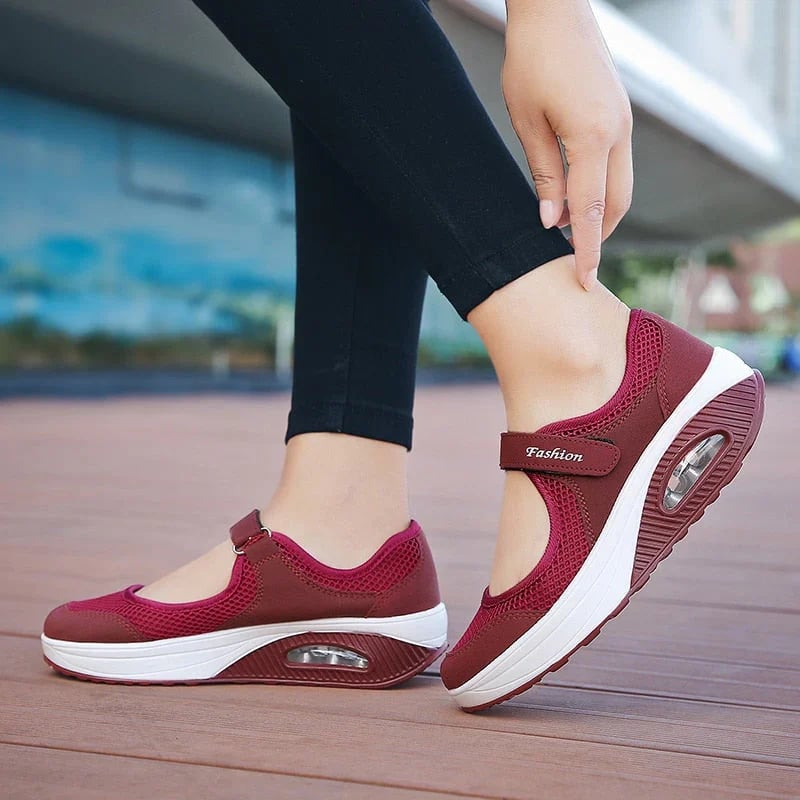 Dehnbare atmungsaktive leichte Walkingschuhe