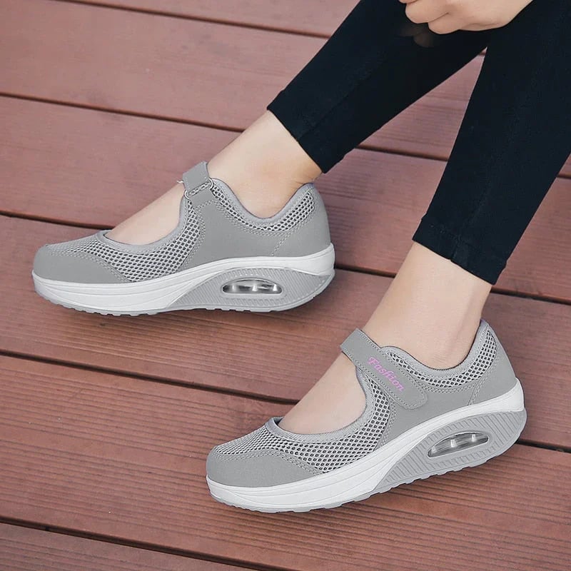 Dehnbare atmungsaktive leichte Walkingschuhe