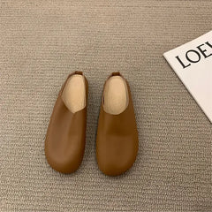 LetcloTM Damen Slipper aus italienischem Leder / Orthopädische Schuhe
