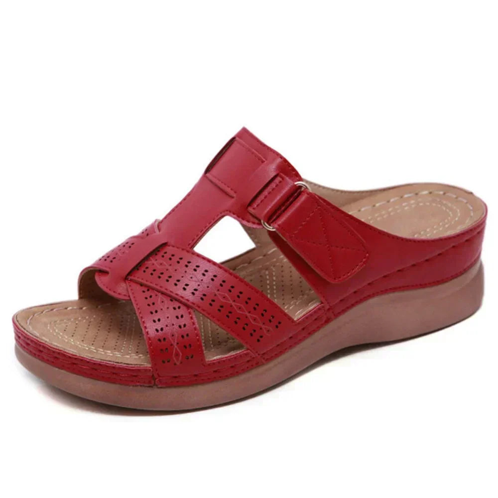 Premium Bequeme Vintage Zehenstegsandale