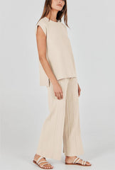 Zweiteiliges Strick-Loungewear-Set für Damen (2 kaufen, kostenloser Versand)