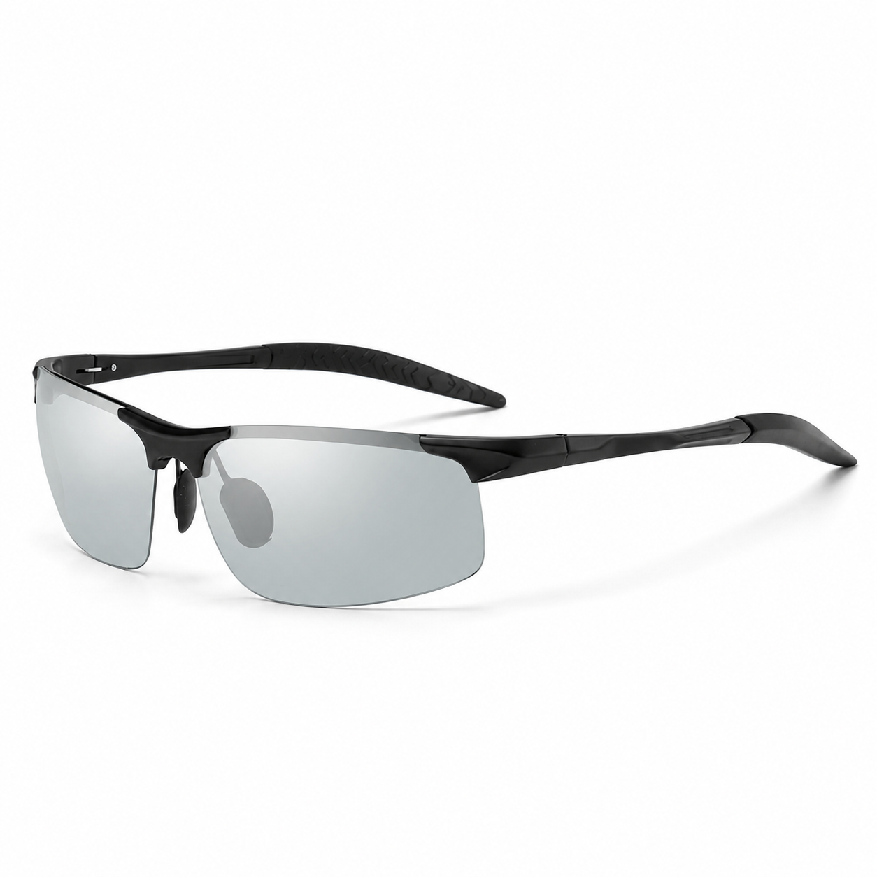 Men’s Polarized Sport Sunglasses – Lightweight Metal Frame For Driving Fishing Golf Running