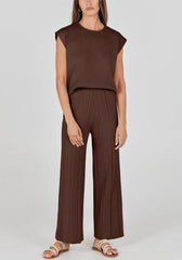 Zweiteiliges Strick-Loungewear-Set für Damen (2 kaufen, kostenloser Versand)