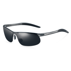 Men’s Polarized Sport Sunglasses – Lightweight Metal Frame For Driving Fishing Golf Running