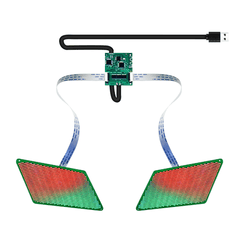 Programmierbares LED-Display für die Augen