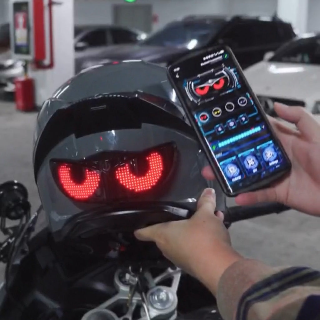 Intelligente LED-Helm-Anzeige