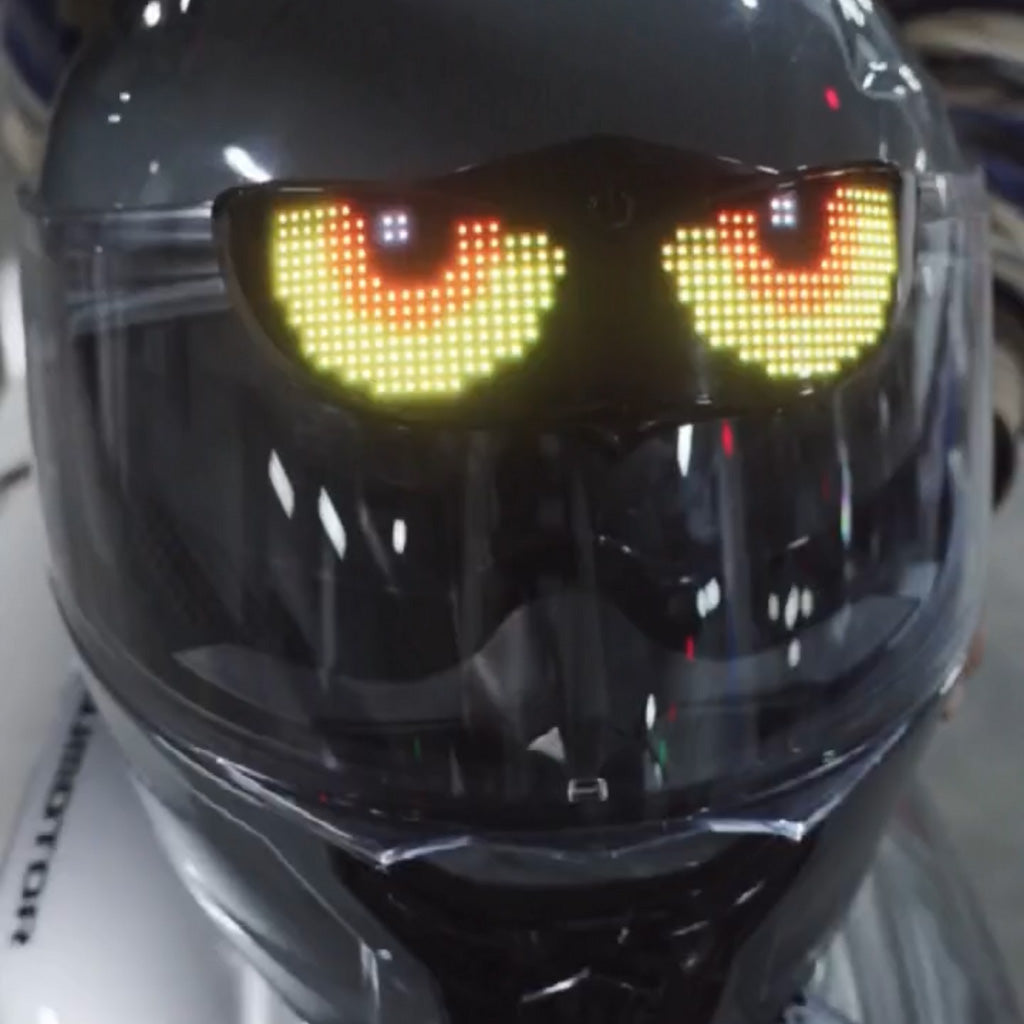Intelligente LED-Helm-Anzeige