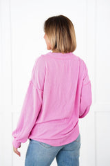 Gerippte Langarm-V-Ausschnitt-Pullover für Damen (2 kaufen, kostenloser Versand)