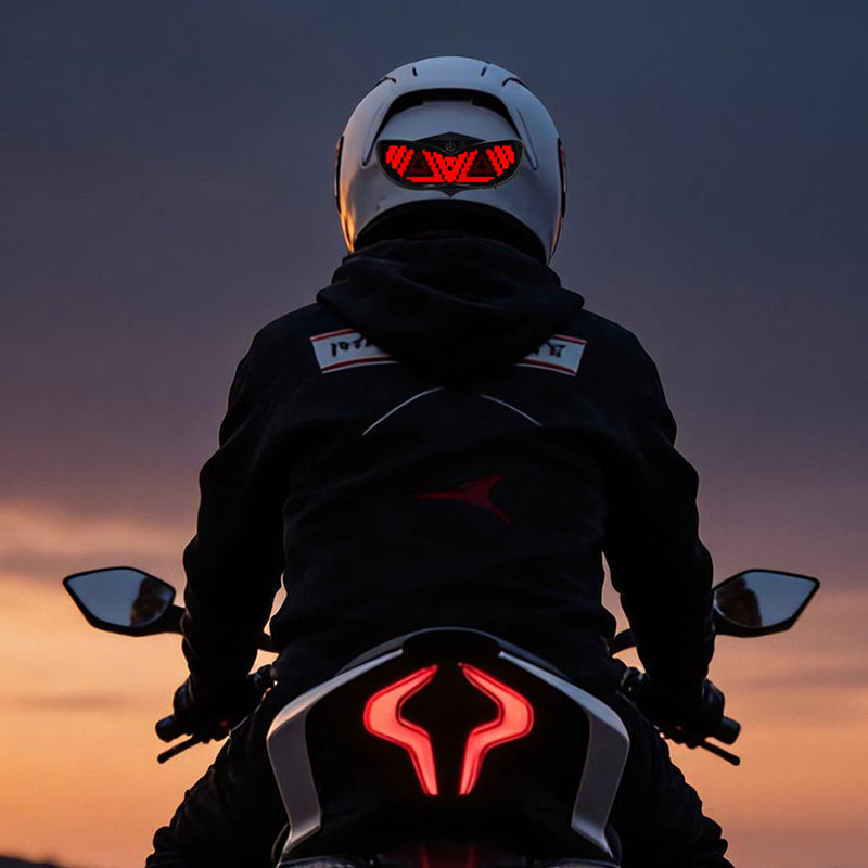 Intelligente LED-Helm-Anzeige